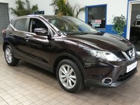 USED 2014 14 NISSAN QASHQAI 1.5 dCi Acenta Premium SUV 5dr Diesel Manual 2WD Euro 5 (s/s) (110 ps) SAT NAV SUNROOF REAR CAMERA CRUISE CONTROL PARKING SENSORS 3 OWNERS 10 SERVICES TO 99K MILES AUG 2024