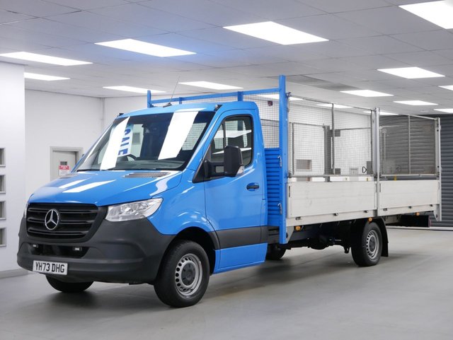 View our Mercedes-Benz Sprinter 315 RWD 2.0 CDI 150 BHP XX-LONG CAGED DROPSIDE 