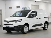 USED 2022 72 TOYOTA PROACE CITY 1.5 BLUEHDI 100 BHP L1 SWB ICON EDITION 6 DOOR 1 OWNER | AIR CON | 3 SEATS | ICON EDITION