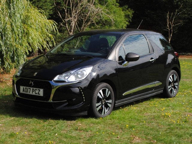 2017 17 DS Automobiles DS 3 1.6 BlueHDi Chic Hatchback 3dr Diesel Manual Euro 6 (s/s) (100 ps)