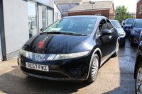 USED 2007 57 HONDA CIVIC 1.4 i-DSI SE Hatchback 5dr Petrol Manual (143 g/km, 82 bhp) 