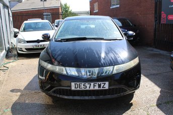 2007 HONDA CIVIC 1.4 i-DSI SE Hatchback 5dr Petrol Manual (143 g/km, 82 bhp) &pound;955.00