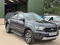 USED 2021 21 FORD RANGER WILDTRAK 2.0 ECOBLUE 213PS DOUBLE CAB PICK UP AUTO 4WD - NO VAT 