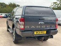 USED 2021 21 FORD RANGER WILDTRAK 2.0 ECOBLUE 213PS DOUBLE CAB PICK UP AUTO 4WD - NO VAT 