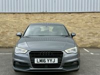 USED 2016 16 AUDI A3 1.4 TFSI CoD S line Sportback 5dr Petrol S Tronic Euro 6 (s/s) (Nav) (150 ps) ULEZ | S Tronic Auto | 150 PS