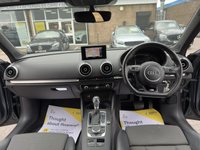 USED 2016 16 AUDI A3 1.4 TFSI CoD S line Sportback 5dr Petrol S Tronic Euro 6 (s/s) (Nav) (150 ps) ULEZ | S Tronic Auto | 150 PS