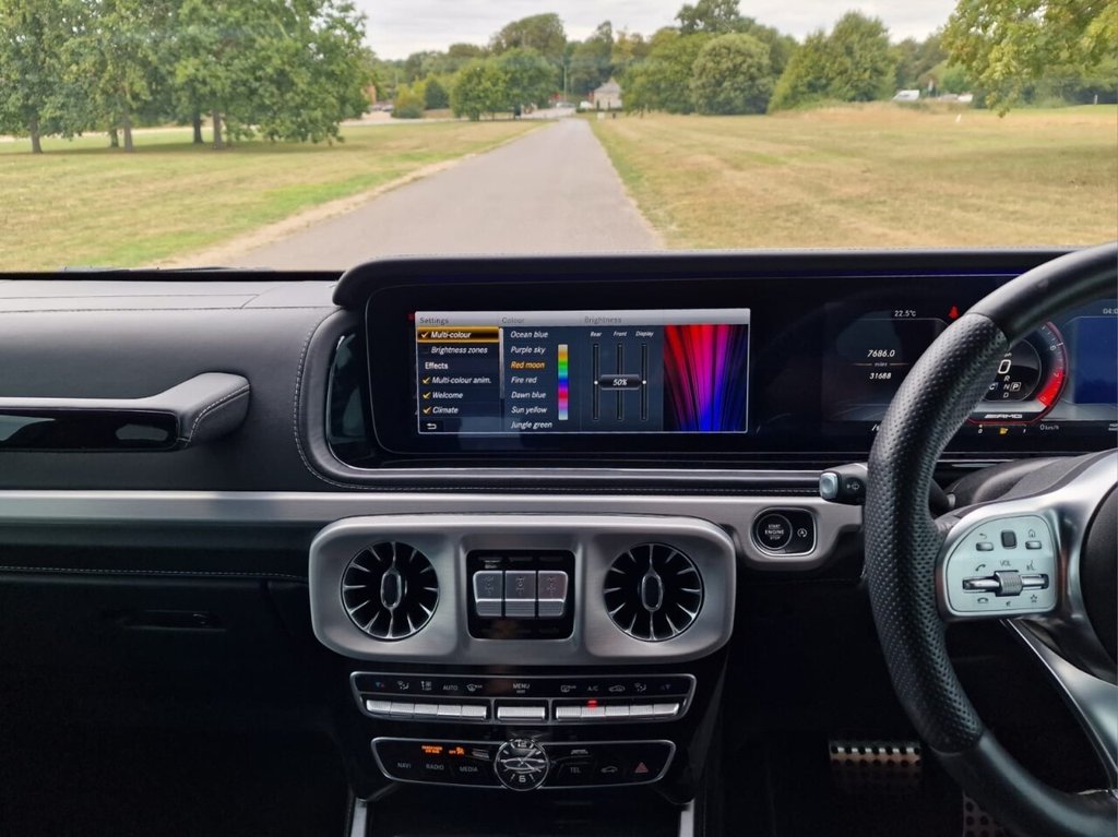 USED 2022 11 MERCEDES-BENZ G-CLASS 4.0 G63 V8 BiTurbo AMG SUV 5dr Petrol SpdS+9GT 4MATIC Euro 6 (s/s) (585 ps) FINANCE AVAILABLE