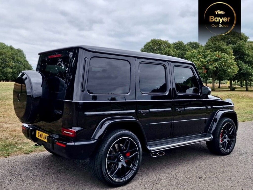 USED 2022 11 MERCEDES-BENZ G-CLASS 4.0 G63 V8 BiTurbo AMG SUV 5dr Petrol SpdS+9GT 4MATIC Euro 6 (s/s) (585 ps) FINANCE AVAILABLE