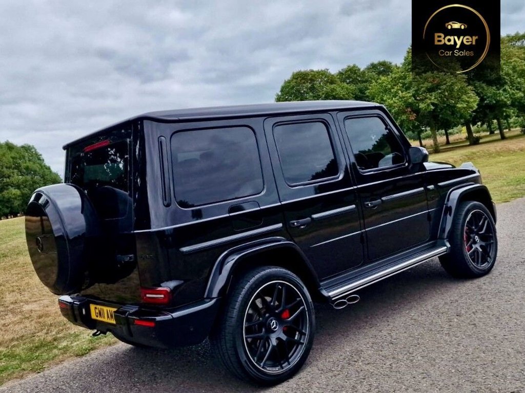 USED 2022 11 MERCEDES-BENZ G-CLASS 4.0 G63 V8 BiTurbo AMG SUV 5dr Petrol SpdS+9GT 4MATIC Euro 6 (s/s) (585 ps) FINANCE AVAILABLE