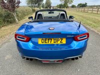 USED 2017 17 ABARTH 124 SPIDER 1.4 MultiAir Convertible 2dr Petrol Manual Euro 6 (170 ps) 