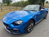 USED 2017 17 ABARTH 124 SPIDER 1.4 MultiAir Convertible 2dr Petrol Manual Euro 6 (170 ps) 