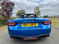 USED 2017 17 ABARTH 124 SPIDER 1.4 MultiAir Convertible 2dr Petrol Manual Euro 6 (170 ps) 