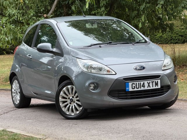 2014 14 Ford Ka 1.2 Zetec Hatchback 3dr Petrol Manual Euro 6 (s/s) (69 ps)