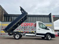 USED 2022 22 FORD TRANSIT 2.0 350 EcoBlue Leader Tipper 2dr Diesel Manual FWD L2 Euro 6 (s/s) (1-Stop) (130 ps) LOW MILES, 1 PREVIOUS OWNER, WORK READY!!!