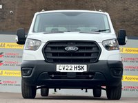 USED 2022 22 FORD TRANSIT 2.0 350 EcoBlue Leader Tipper 2dr Diesel Manual FWD L2 Euro 6 (s/s) (1-Stop) (130 ps) LOW MILES, 1 PREVIOUS OWNER, WORK READY!!!