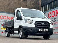 USED 2022 22 FORD TRANSIT 2.0 350 EcoBlue Leader Tipper 2dr Diesel Manual FWD L2 Euro 6 (s/s) (1-Stop) (130 ps) LOW MILES, 1 PREVIOUS OWNER, WORK READY!!!