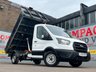 USED 2022 22 FORD TRANSIT 2.0 350 EcoBlue Leader Tipper 2dr Diesel Manual FWD L2 Euro 6 (s/s) (1-Stop) (130 ps) LOW MILES, 1 PREVIOUS OWNER, WORK READY!!!