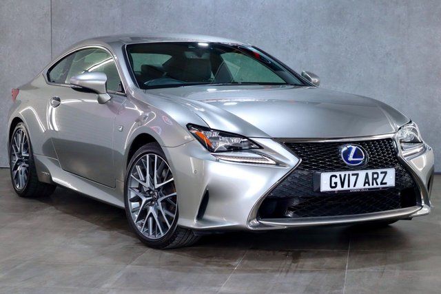 2017 17 Lexus Rc 2.5 300h F Sport Coupe 2dr Petrol Hybrid CVT Euro 6 (s/s) (223 ps)