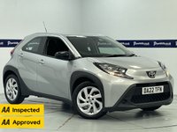 USED 2022 22 TOYOTA AYGO X 1.0 VVT-i Pure Hatchback 5dr Petrol Manual Euro 6 (s/s) (72 ps) - AA INSPECTED (ONE OWNER -FULL DEALER HISTORY)