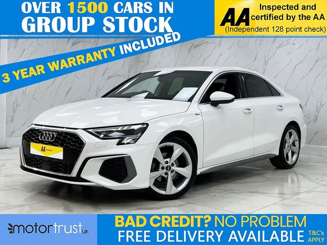 2022 Audi A3 1.0 TFSI 30 S line Saloon 4dr Petrol S Tronic Euro 6 (s/s) (110 ps) photo