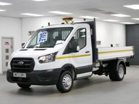USED 2022 72 FORD TRANSIT 350 RWD 2.0 EBL 130 BHP L2 MEDIUM TIPPER ( TWIN REAR WHEELS ) 1 OWNER | TWIN REAR WHEELS | RWD