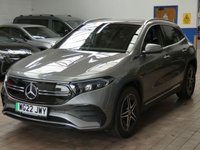 USED 2022 22 MERCEDES-BENZ EQA EQA 300 66.5kWh AMG Line SUV 5dr Electric Auto 4MATIC (228 ps) SAT NAV ANDROID APPLE CARPLAY PART LEATHER HEATED SEATS REAR VIEW CAMERA CRUISE CONTROL PARKING SENSORS 1 OWNER SERVICE HISTORY WARRANTY