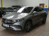 USED 2022 22 MERCEDES-BENZ EQA EQA 300 66.5kWh AMG Line SUV 5dr Electric Auto 4MATIC (228 ps) SAT NAV ANDROID APPLE CARPLAY PART LEATHER HEATED SEATS REAR VIEW CAMERA CRUISE CONTROL PARKING SENSORS 1 OWNER SERVICE HISTORY WARRANTY