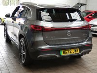 USED 2022 22 MERCEDES-BENZ EQA EQA 300 66.5kWh AMG Line SUV 5dr Electric Auto 4MATIC (228 ps) SAT NAV ANDROID APPLE CARPLAY PART LEATHER HEATED SEATS REAR VIEW CAMERA CRUISE CONTROL PARKING SENSORS 1 OWNER SERVICE HISTORY WARRANTY