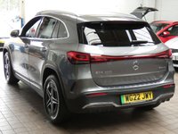 USED 2022 22 MERCEDES-BENZ EQA EQA 300 66.5kWh AMG Line SUV 5dr Electric Auto 4MATIC (228 ps) SAT NAV ANDROID APPLE CARPLAY PART LEATHER HEATED SEATS REAR VIEW CAMERA CRUISE CONTROL PARKING SENSORS 1 OWNER SERVICE HISTORY WARRANTY