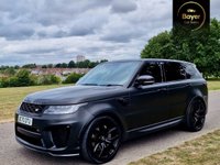 USED 2020 70 LAND ROVER RANGE ROVER SPORT 5.0 P575 V8 GPF SVR SUV 5dr Petrol Auto 4WD Euro 6 (s/s) (575 ps) FINANCE AVAILABLE
