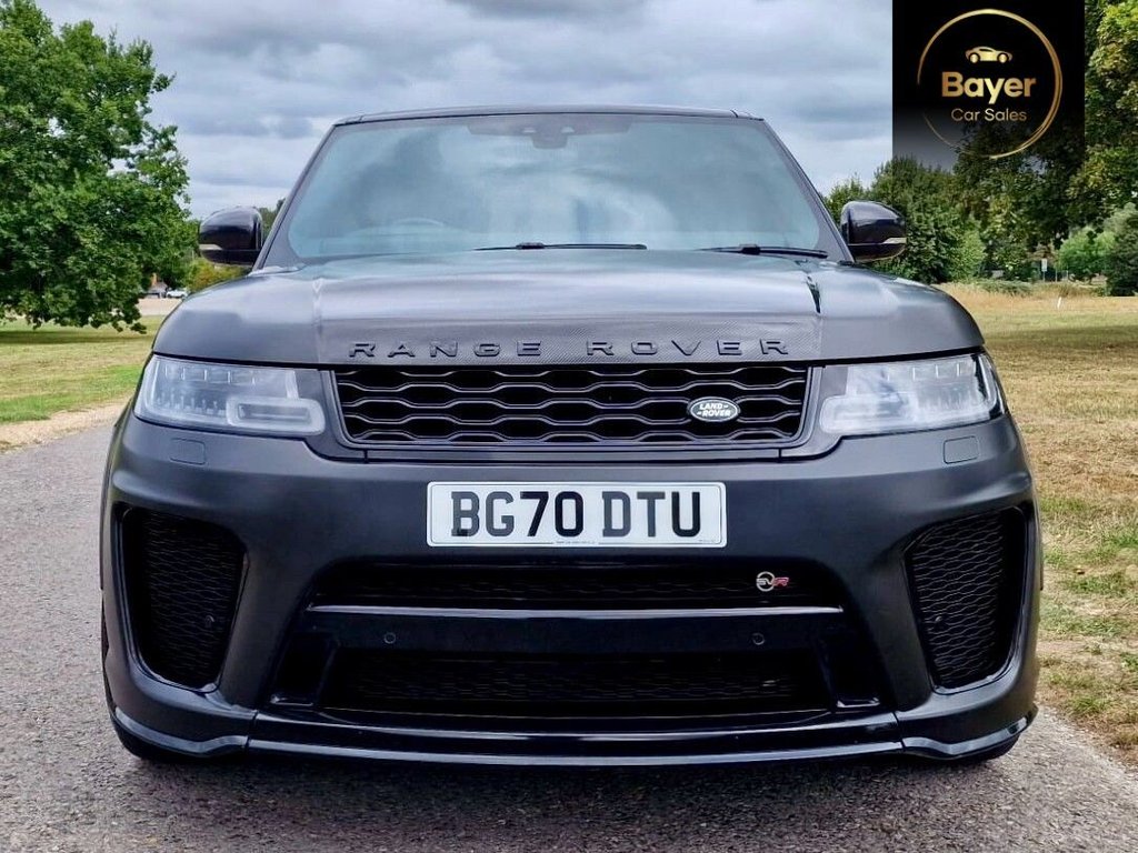 USED 2020 70 LAND ROVER RANGE ROVER SPORT 5.0 P575 V8 GPF SVR SUV 5dr Petrol Auto 4WD Euro 6 (s/s) (575 ps) FINANCE AVAILABLE