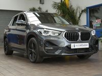 USED 2021 21 BMW X1 1.5 25e 10kWh Sport SUV 5dr Petrol Plug-in Hybrid Auto xDrive Euro 6 (s/s) (220 ps) 4WD SAT NAV PART LEATHER CRUISE CONTROL PARKING SENSORS 1 OWNER EXCELLENT SERVICE HISTORY WARRANTY