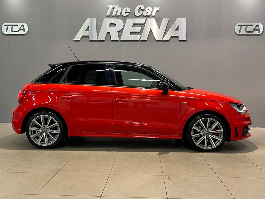 Red And Black Audi A1