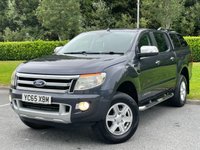 USED 2015 65 FORD RANGER 2.2 TDCi Limited 1 Super Pickup Extended Cab 4dr Diesel Manual 4WD Euro 5 (150 ps) LEATHER + SATNAV + TOWBAR + CANOPY