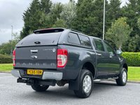 USED 2015 65 FORD RANGER 2.2 TDCi Limited 1 Super Pickup Extended Cab 4dr Diesel Manual 4WD Euro 5 (150 ps) LEATHER + SATNAV + TOWBAR + CANOPY