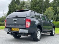 USED 2015 65 FORD RANGER 2.2 TDCi Limited 1 Super Pickup Extended Cab 4dr Diesel Manual 4WD Euro 5 (150 ps) LEATHER + SATNAV + TOWBAR + CANOPY