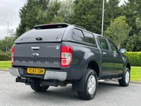USED 2015 65 FORD RANGER 2.2 TDCi Limited 1 Super Pickup Extended Cab 4dr Diesel Manual 4WD Euro 5 (150 ps) LEATHER + SATNAV + TOWBAR + CANOPY