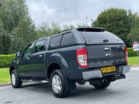 USED 2015 65 FORD RANGER 2.2 TDCi Limited 1 Super Pickup Extended Cab 4dr Diesel Manual 4WD Euro 5 (150 ps) LEATHER + SATNAV + TOWBAR + CANOPY