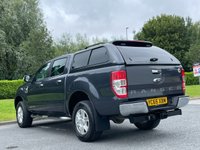 USED 2015 65 FORD RANGER 2.2 TDCi Limited 1 Super Pickup Extended Cab 4dr Diesel Manual 4WD Euro 5 (150 ps) LEATHER + SATNAV + TOWBAR + CANOPY