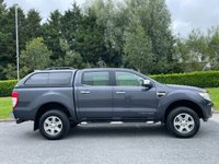 USED 2015 65 FORD RANGER 2.2 TDCi Limited 1 Super Pickup Extended Cab 4dr Diesel Manual 4WD Euro 5 (150 ps) LEATHER + SATNAV + TOWBAR + CANOPY
