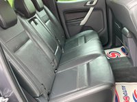 USED 2015 65 FORD RANGER 2.2 TDCi Limited 1 Super Pickup Extended Cab 4dr Diesel Manual 4WD Euro 5 (150 ps) LEATHER + SATNAV + TOWBAR + CANOPY