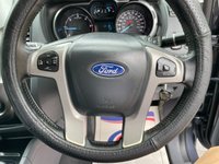 USED 2015 65 FORD RANGER 2.2 TDCi Limited 1 Super Pickup Extended Cab 4dr Diesel Manual 4WD Euro 5 (150 ps) LEATHER + SATNAV + TOWBAR + CANOPY