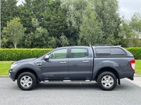USED 2015 65 FORD RANGER 2.2 TDCi Limited 1 Super Pickup Extended Cab 4dr Diesel Manual 4WD Euro 5 (150 ps) LEATHER + SATNAV + TOWBAR + CANOPY
