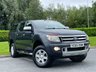 USED 2015 65 FORD RANGER 2.2 TDCi Limited 1 Super Pickup Extended Cab 4dr Diesel Manual 4WD Euro 5 (150 ps) LEATHER + SATNAV + TOWBAR + CANOPY