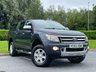 USED 2015 65 FORD RANGER 2.2 TDCi Limited 1 Super Pickup Extended Cab 4dr Diesel Manual 4WD Euro 5 (150 ps) LEATHER + SATNAV + TOWBAR + CANOPY