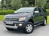 USED 2015 65 FORD RANGER 2.2 TDCi Limited 1 Super Pickup Extended Cab 4dr Diesel Manual 4WD Euro 5 (150 ps) LEATHER + SATNAV + TOWBAR + CANOPY