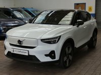 USED 2022 22 VOLVO C40 Twin Recharge 78kWh TM PRO SUV 5dr Electric Auto AWD (408 ps) SAT NAV PANORAMIC SUNROOF HARMAN KARDON 360 CAMERA CRUISE CONTROL PARKING SENSORS 1 OWNER SERVICE HISTORY WARRANTY