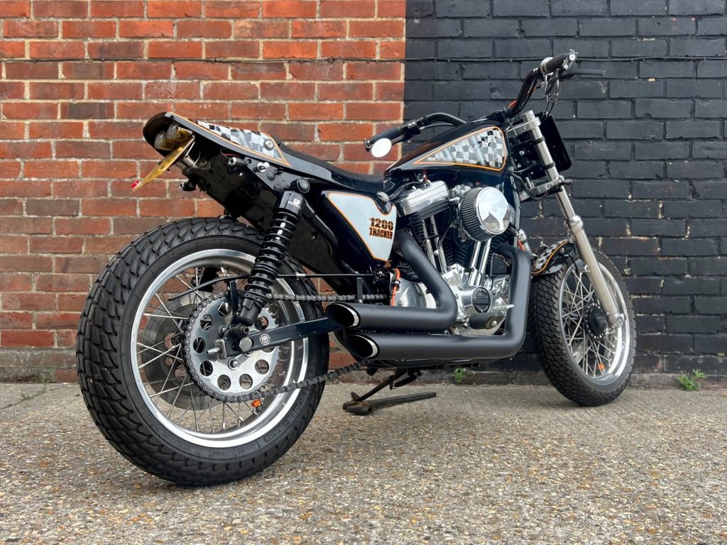 USED 1997 R HARLEY-DAVIDSON SPORTSTER 1200cc // CUSTOM FLAT TRACKER // px swap 