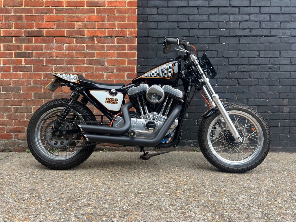 USED 1997 R HARLEY-DAVIDSON SPORTSTER 1200cc // CUSTOM FLAT TRACKER // px swap 