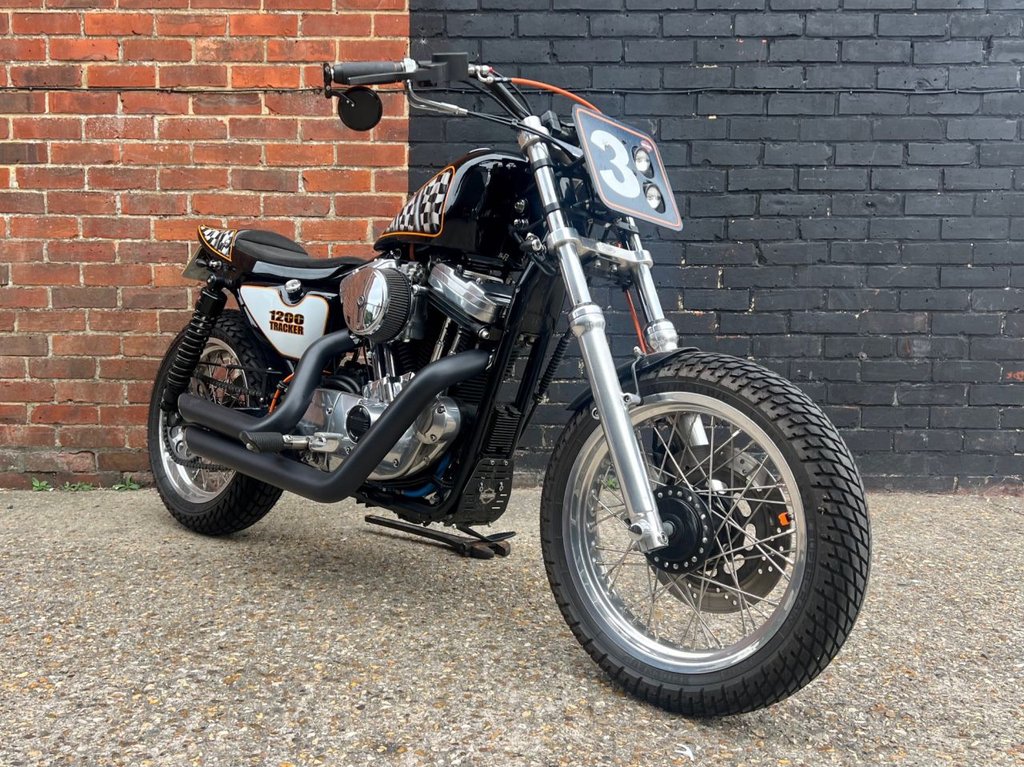 USED 1997 R HARLEY-DAVIDSON SPORTSTER 1200cc // CUSTOM FLAT TRACKER // px swap 